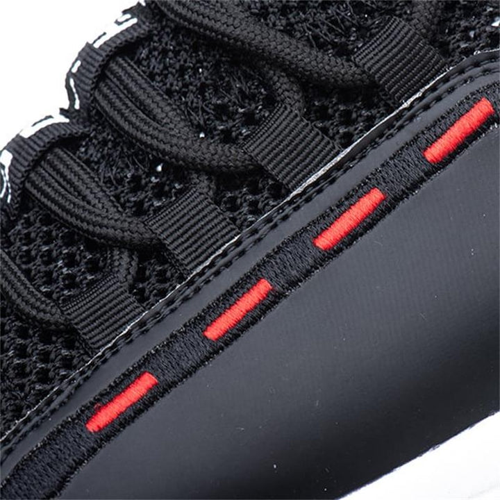Ultralight Safety Shoes with Steel Toe - SteelFlex One-Black-4-The Livary