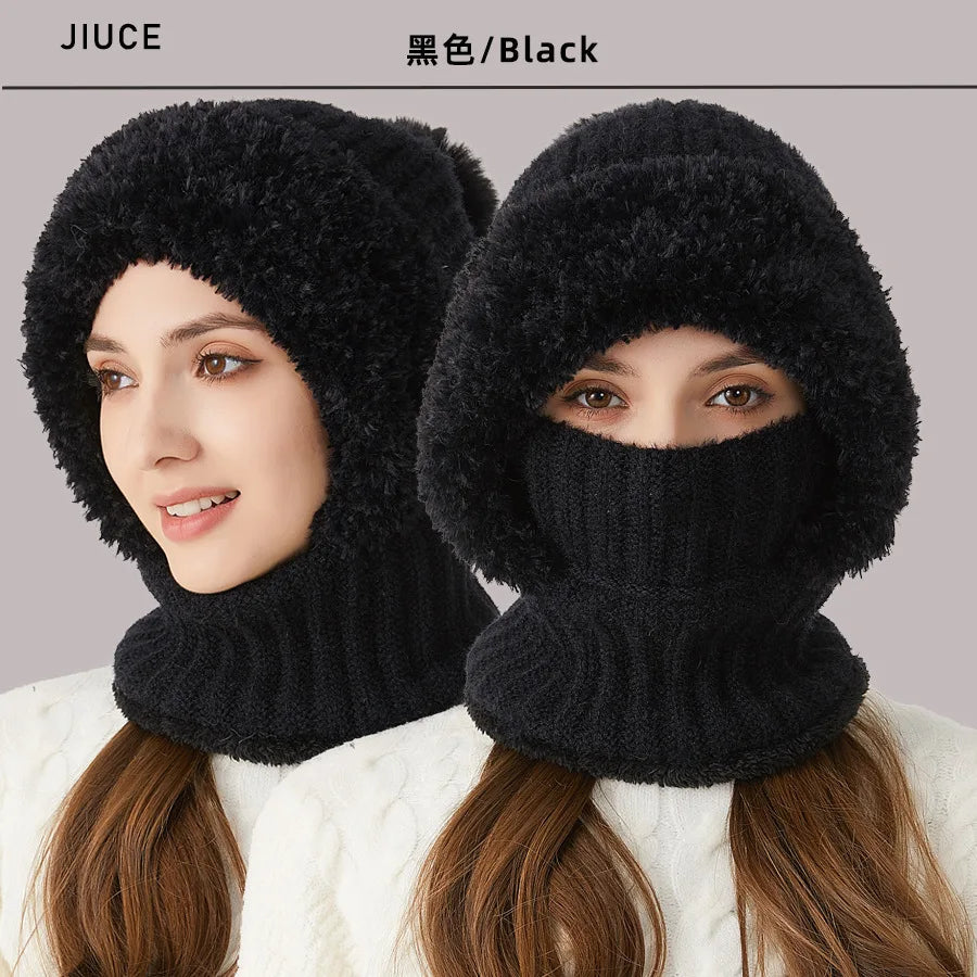 Soft Fleece Winter Hat - Kimberly-Black-The Livary
