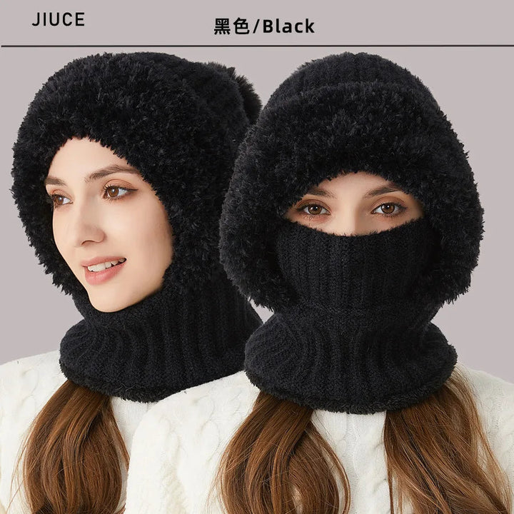 Soft Fleece Winter Hat - Kimberly-Black-The Livary