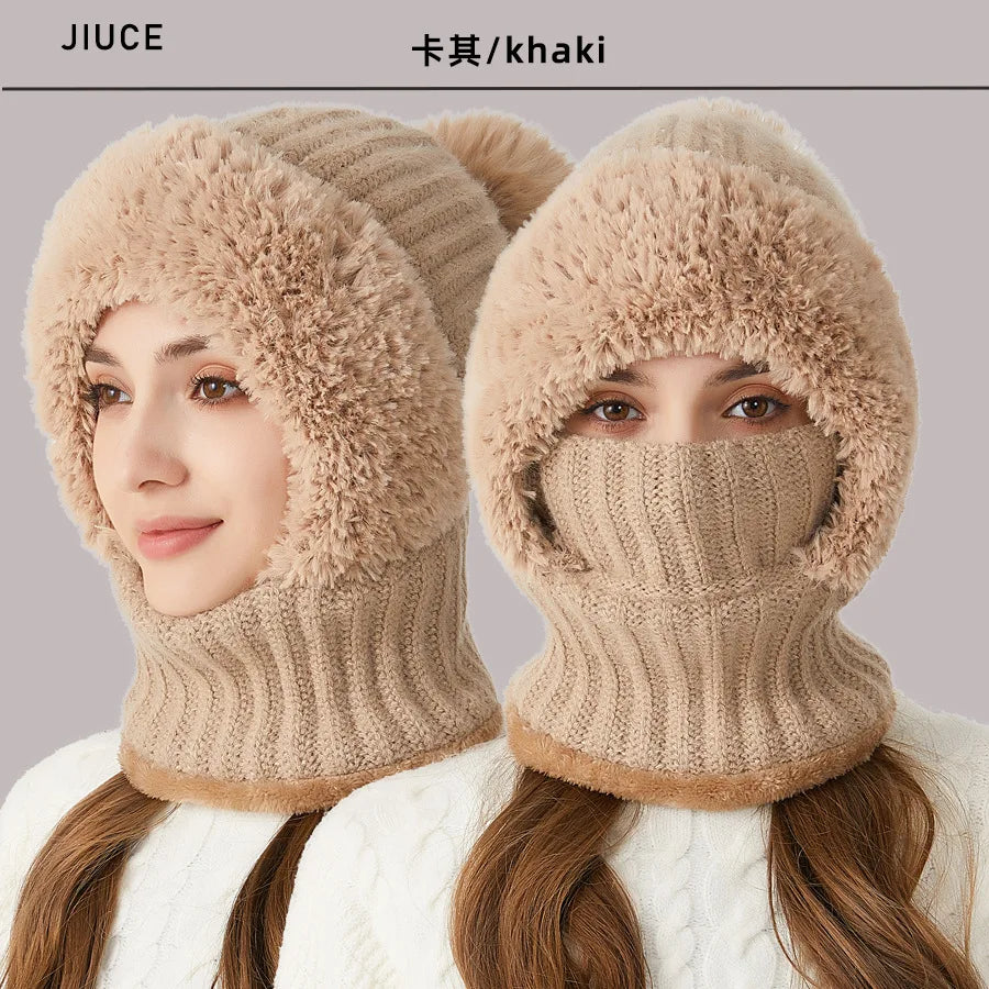 Soft Fleece Winter Hat - Kimberly-Khaki-The Livary