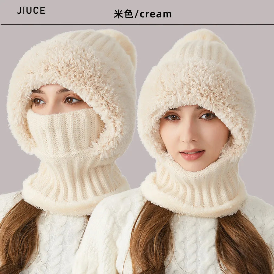 Soft Fleece Winter Hat - Kimberly-Beige-The Livary