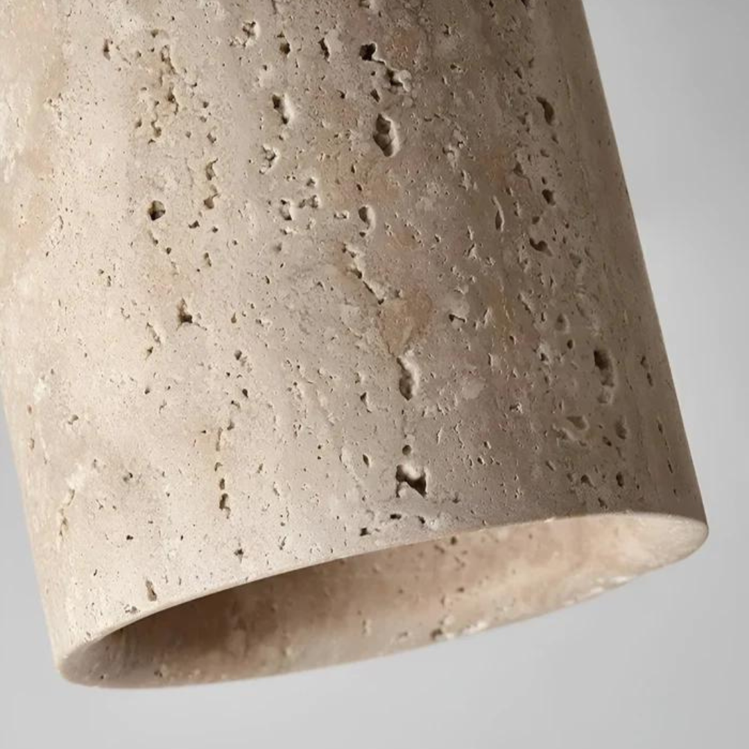 Trendy Round Japanese Style Ceiling Lamp - ZenLight-Brown-Warm light (3000K)-The Livary