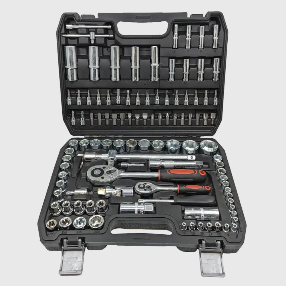 108-piece Chrome-Vanadium Socket Set – TorqueMaster-The Livary