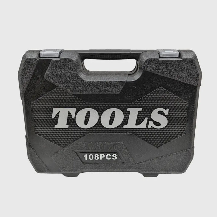 108-piece Chrome-Vanadium Socket Set – TorqueMaster-The Livary