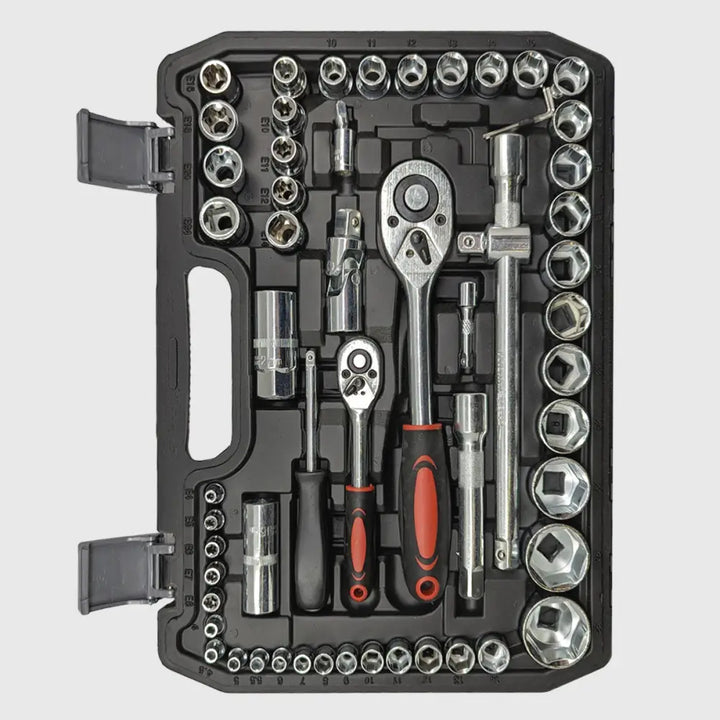 108-piece Chrome-Vanadium Socket Set – TorqueMaster-The Livary