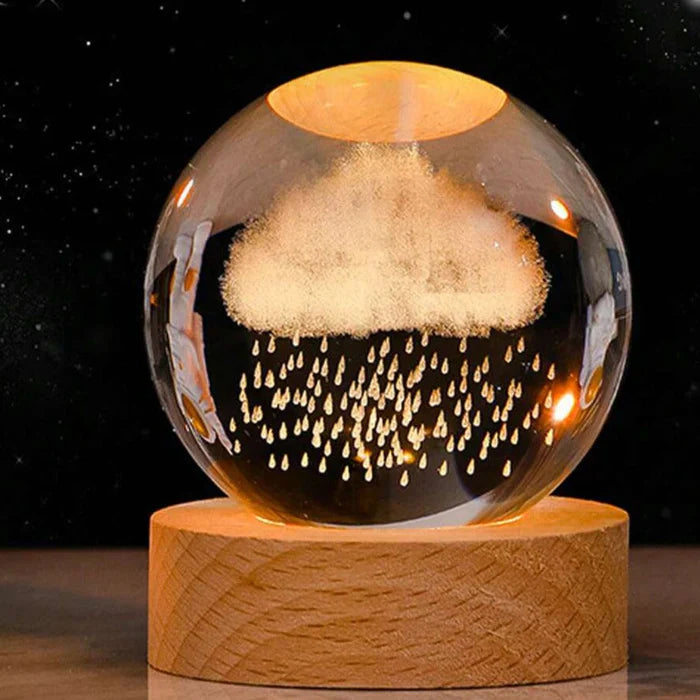 Glowing Sphere - CelestialGlow-Rain cloud-The Livary
