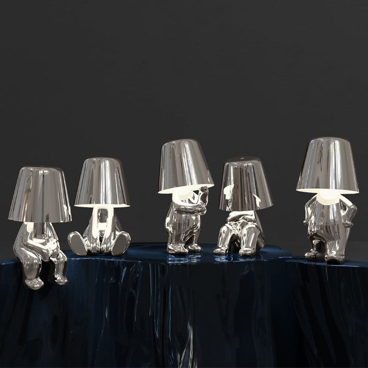 Lighting lamp for Thinkers - BrightMind-Gold-Mr. Wat-The Livary