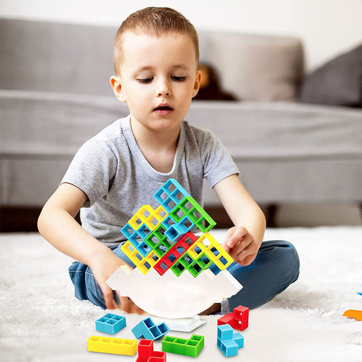 Stacking Play Set – StackaTrix-The Livary