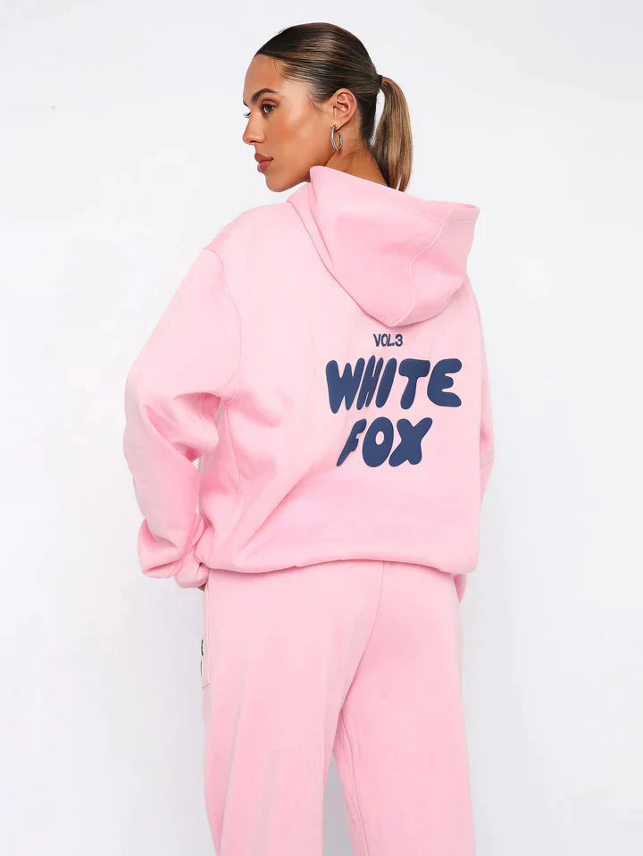 Comfortable Women's Tracksuit – Elise-Pink-S-The Livary