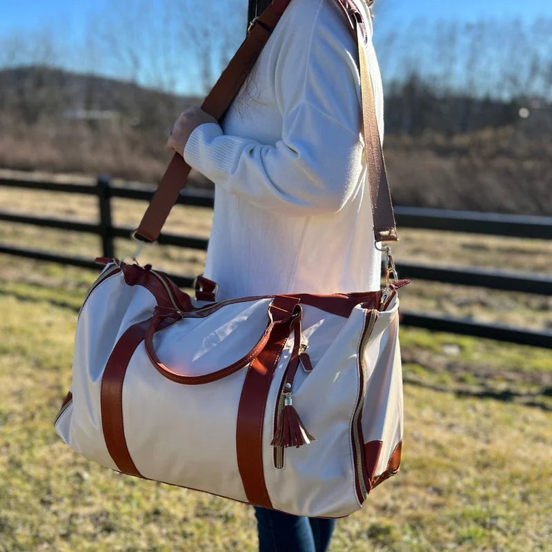 Foldable Storage Bag for Clothing - Arno-Blue stripe-The Livary
