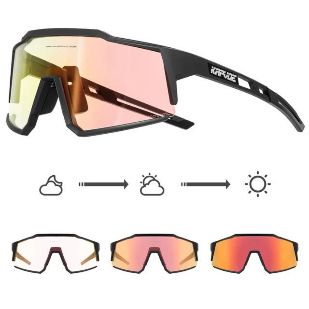 Advanced Bike Glasses - VisioPro-Orange-The Livary