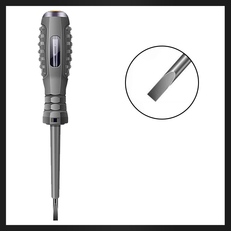 2-in-1 Screwdriver and Voltage Detector – SparkPro-Slotted head-The Livary