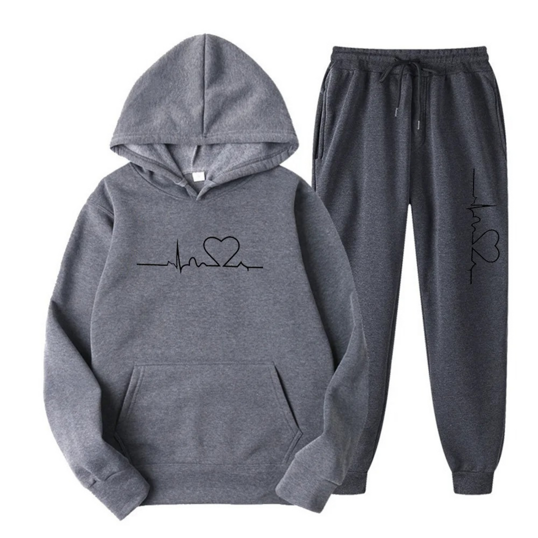 Comfortable Ladies Training Suit - Lyra-Gray-S-The Livary