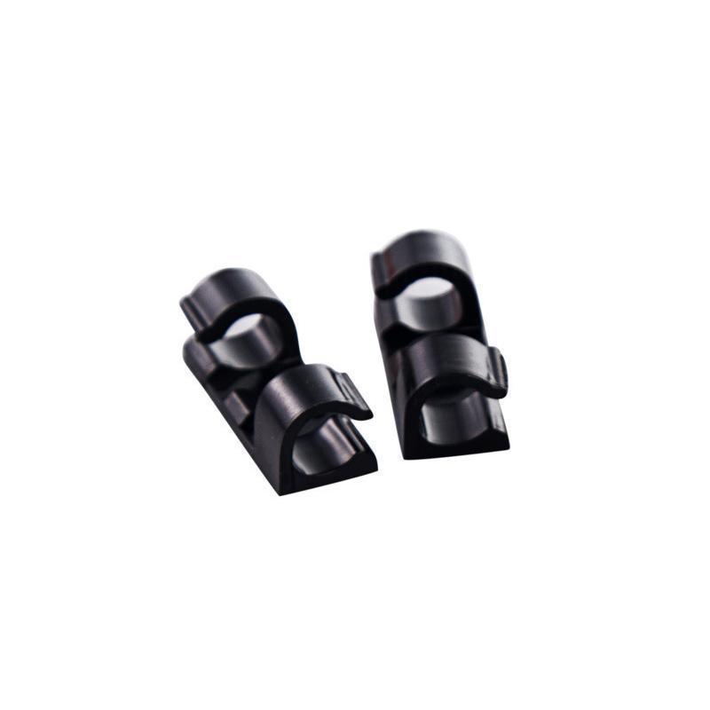 Finisher wire clamp-Black-20 pieces-The Livary
