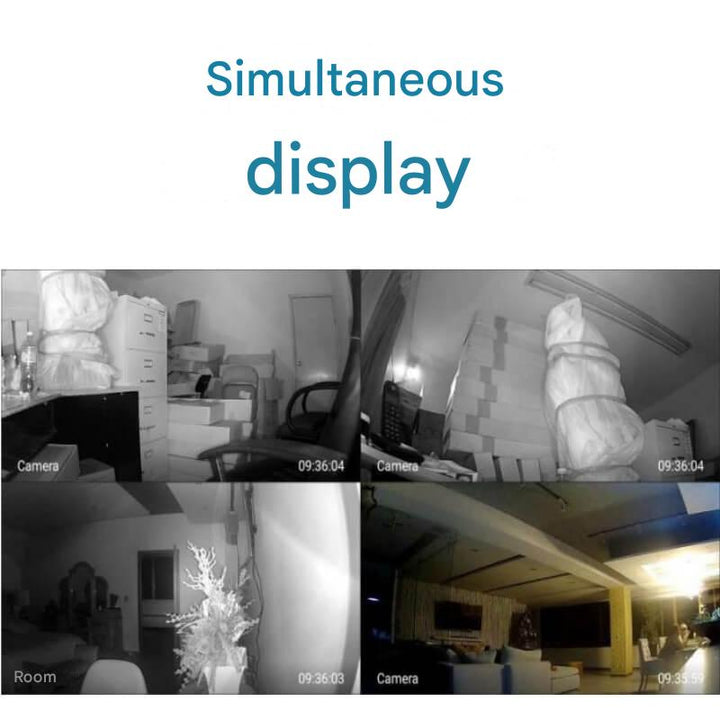 Rotating WiFi Indoor Camera – HomeView Mini-White-1-The Livary