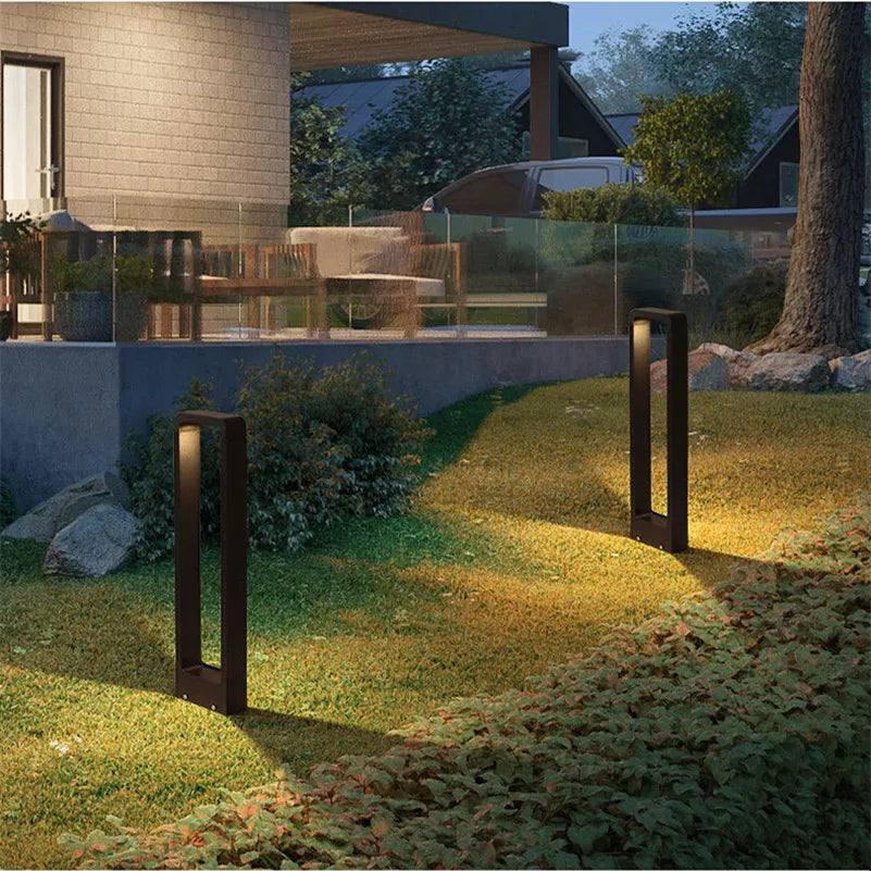 Ground Garden Lamp for Outdoor - GardenGlow-30CM-3000K DC12V-Grey housing-The Livary