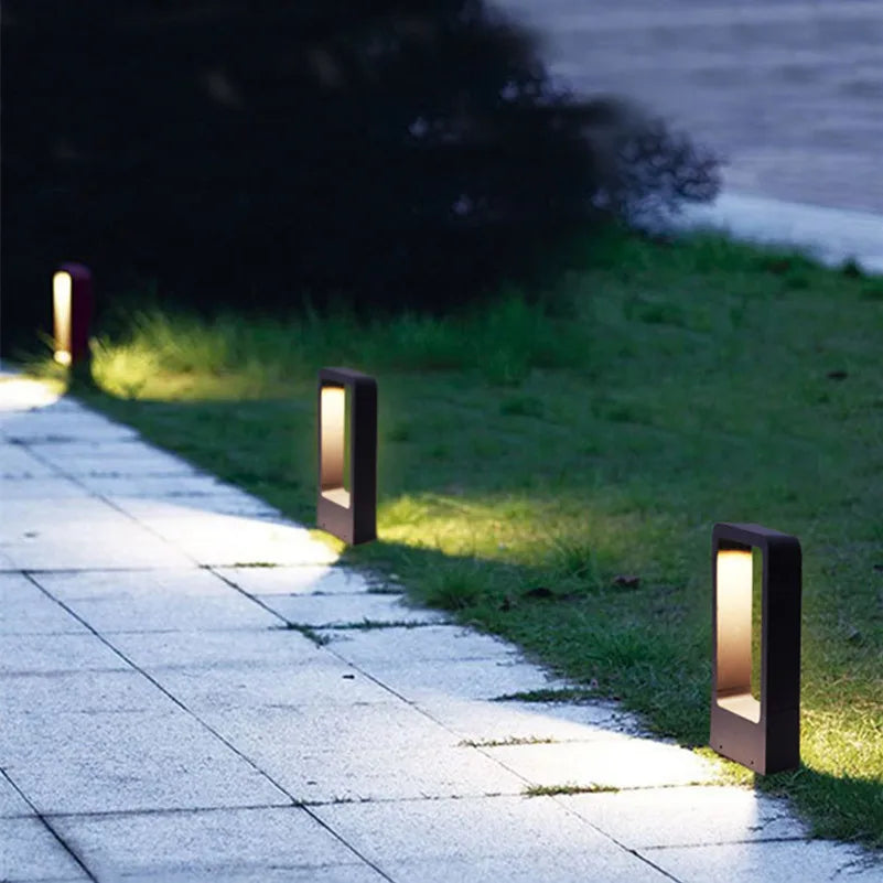 Ground Garden Lamp for Outdoor - GardenGlow-30CM-3000K DC12V-Grey housing-The Livary