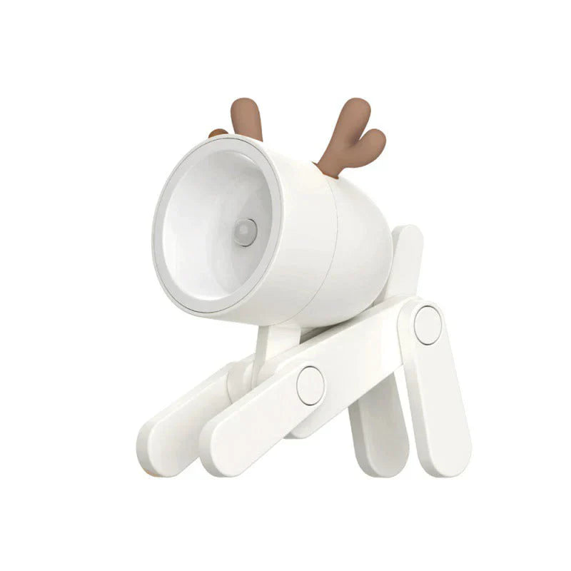 Atmospheric LED Night Light - GlowMini-Dog-Beige-The Livary