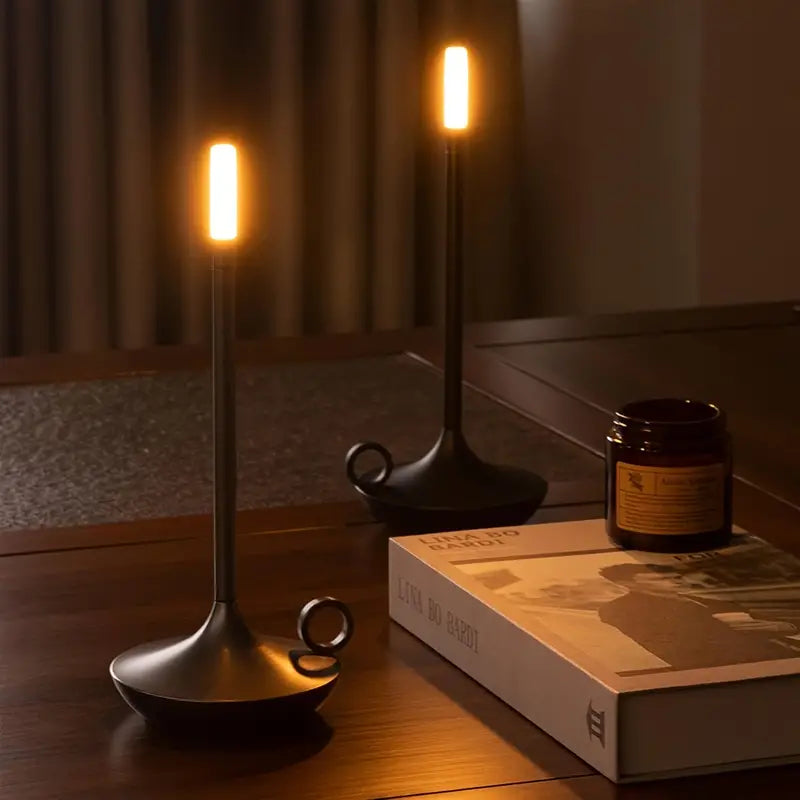 Unique and Luxurious Candleholder Lamp - LuxeCandle