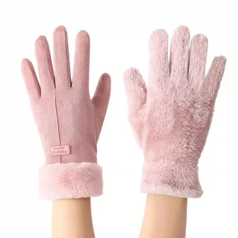 Warm Sweden Ladies' Gloves - VelvTouch-Blue-1-The Livary
