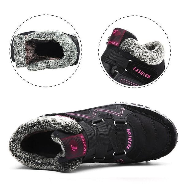 Unisex Winter Boots Aspen | Waterproof, Warm and Non-slip-Dark red-6-The Livary