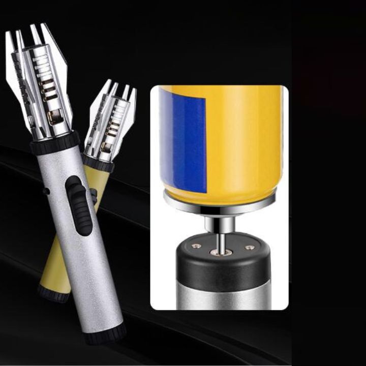 Windproof Multifunctional Welding Flame Lighter - Blaztor-Blue-The Livary