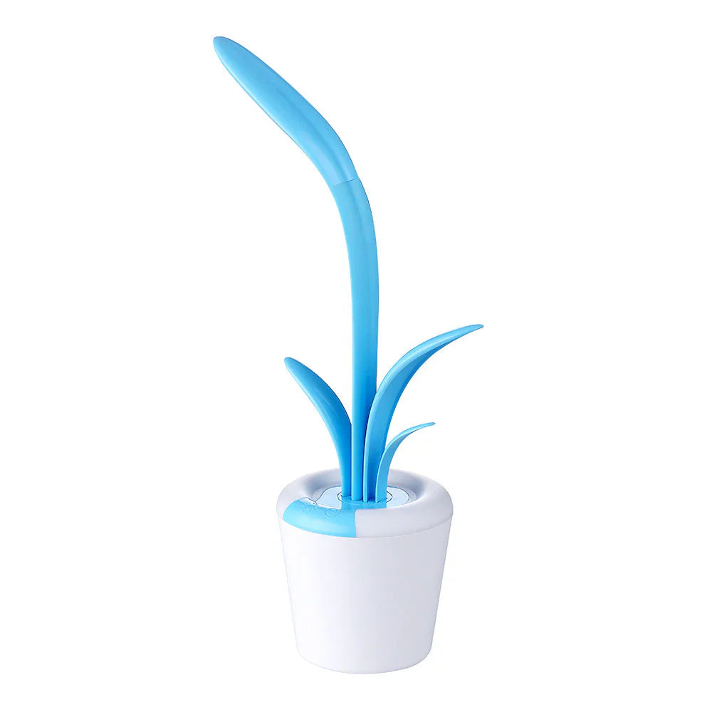 Modern Desk Lamp - LuminaFlex-Blue-The Livary