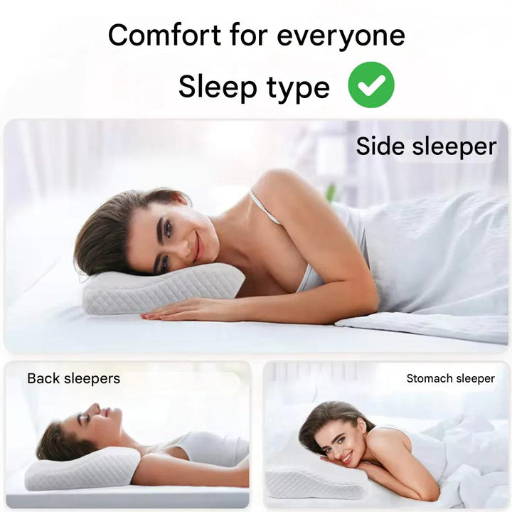Orthopedic Memory Foam Pillow – Nesto-The Livary