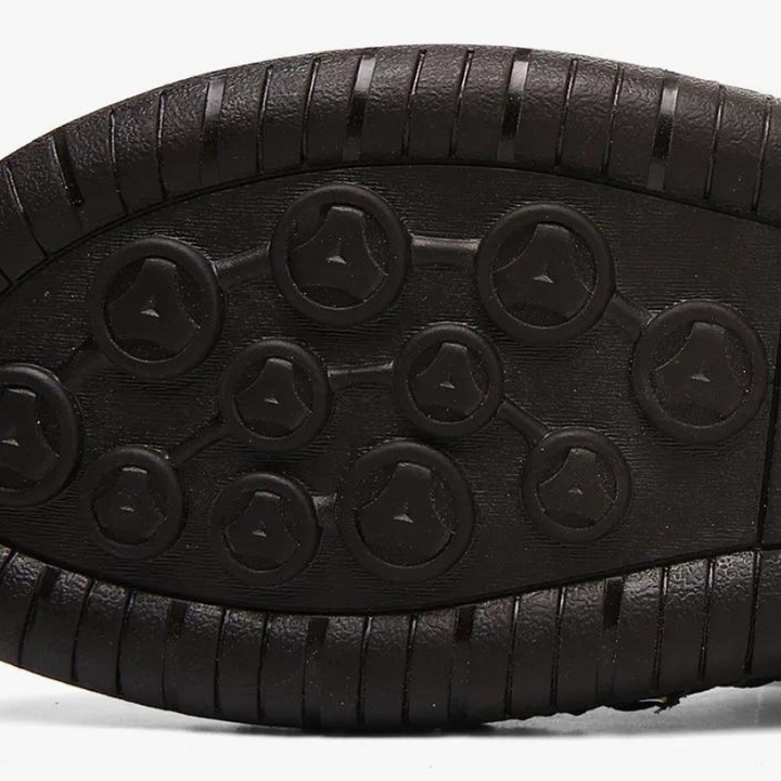 Orthopaedic men's leather sandals - Marco-Black-6-The Livary