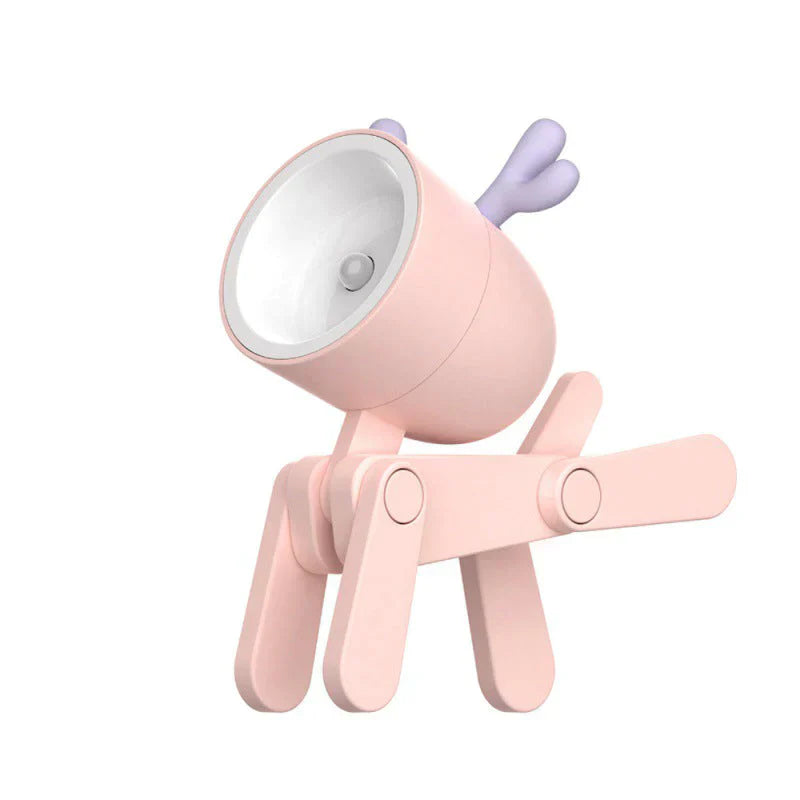 Atmospheric LED Night Light - GlowMini-Dog-Blue-The Livary