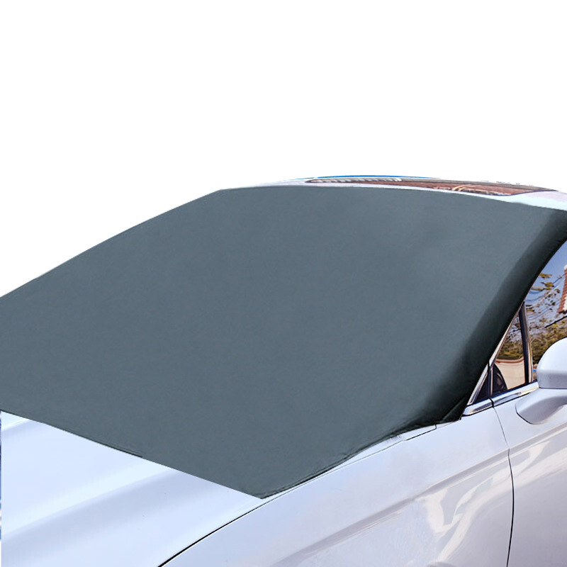 Magnetic All-Weather Windscreen Cover – FrostGuardia-Upgraded Magnet + Ear Protectors + Hook-The Livary