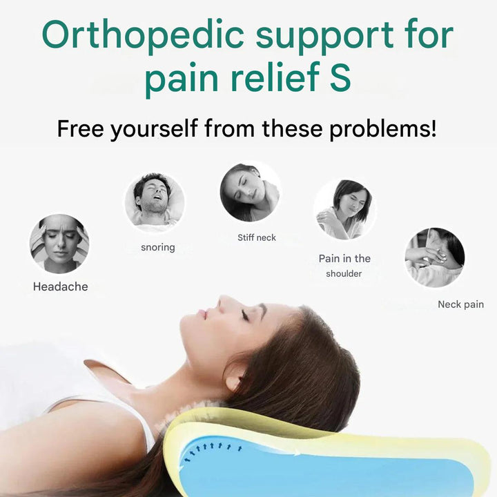 Orthopedic Memory Foam Pillow – Nesto-The Livary