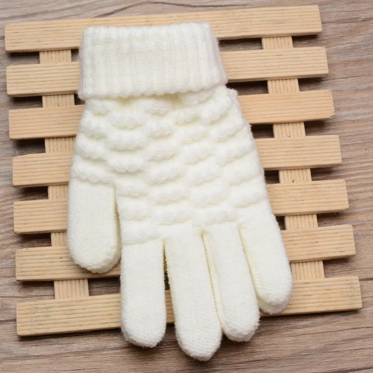 Knitted Touchscreen Gloves for Women - Amara-Black-The Livary