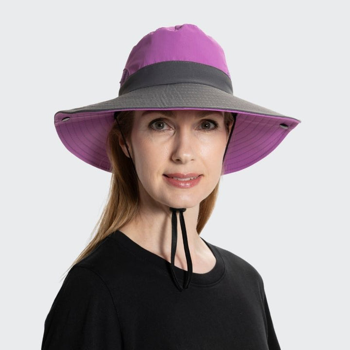 Unisex Sun Hat - Clara | The Festival Must-have!-Purple-The Livary