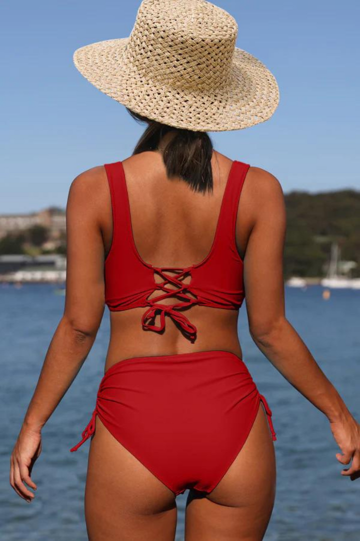 Smooth Bikini Set with Sporty Twist – Solea-Black-S-The Livary
