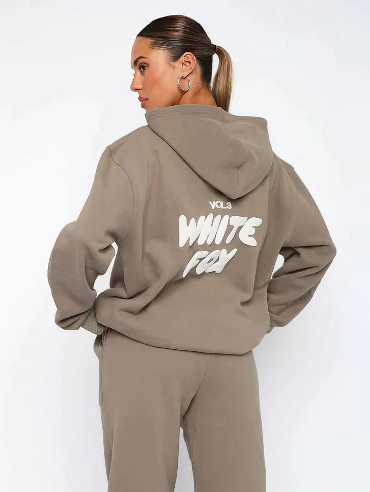 Comfortable Women's Tracksuit – Elise-Light grey-S-The Livary