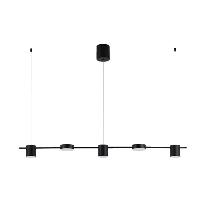 Modern Aluminium Pendant Lamp - AuraDrum-3-Gold-White-The Livary