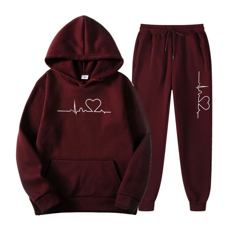 Comfortable Ladies Training Suit - Lyra-Dark brown-S-The Livary