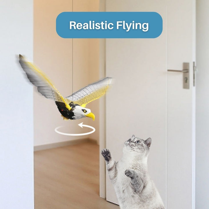 Interactive Cat Toy for Fun and Exercise - FeatherFlight™-Parrot-The Livary