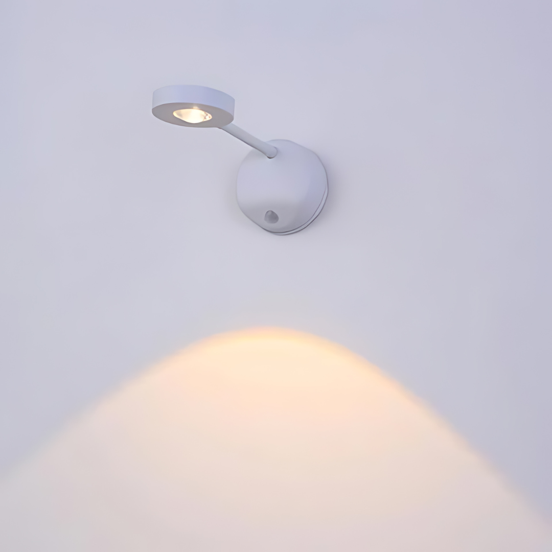 Wireless LED Spotlight with Motion Sensor - Spark360-White-Touch control-The Livary