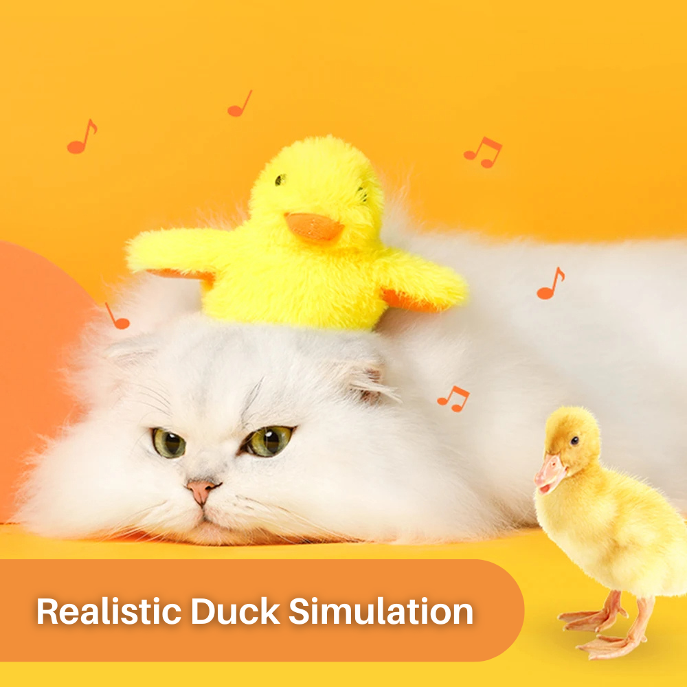 Flapping Duck Toy for Cats - DuckDash™ (1+1 FREE)-The Livary