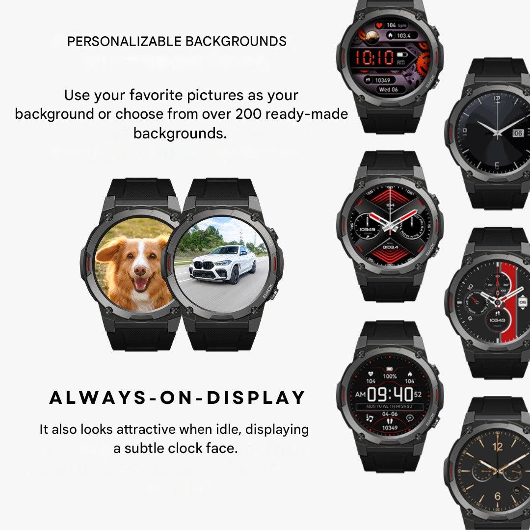 Outdoor Smartwatch - TitanCore 7X-The Livary