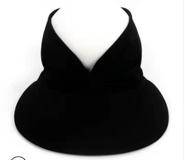 Trendy anti-UV hat for summer – SunGuard Helios-Black-The Livary