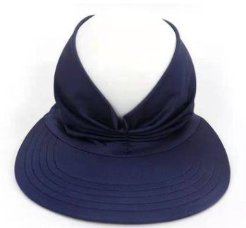 Trendy anti-UV hat for summer – SunGuard Helios-Navy blue-The Livary