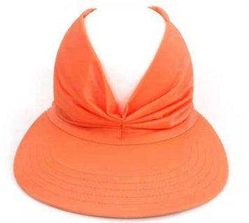 Trendy anti-UV hat for summer – SunGuard Helios-Orange-The Livary