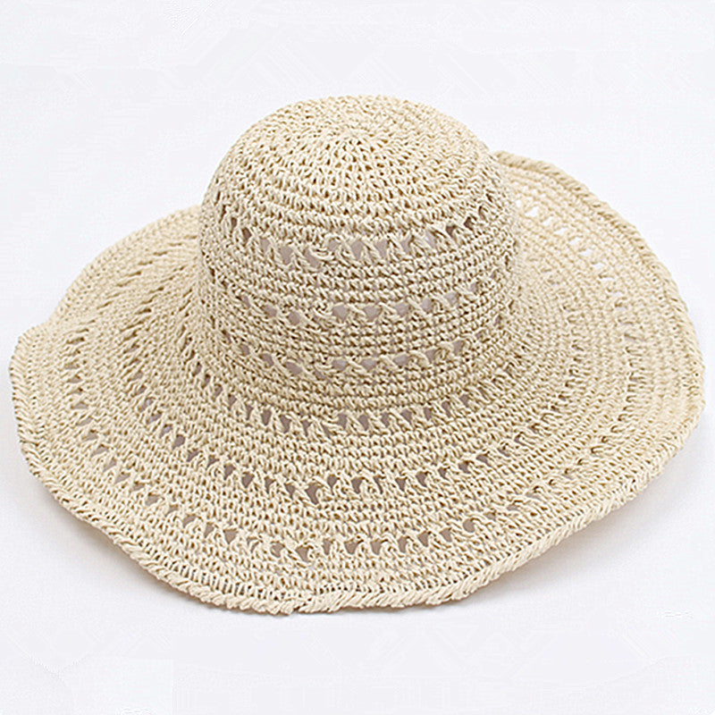 Lightly falling retro flat summer hat – Emma-E-The Livary