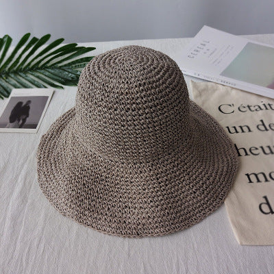 Lightly falling retro flat summer hat – Emma-C-The Livary