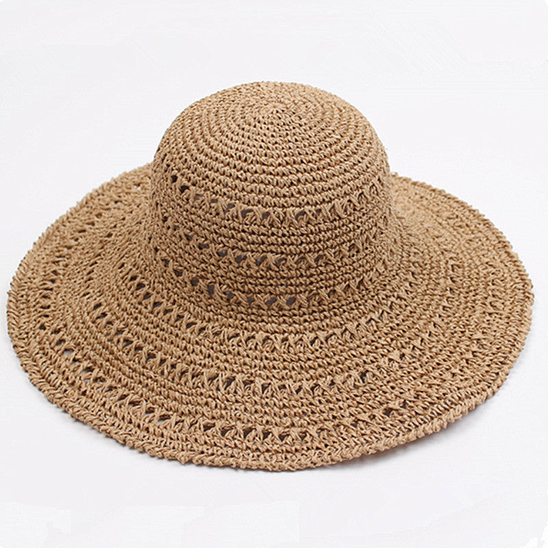 Lightly falling retro flat summer hat – Emma-F-The Livary