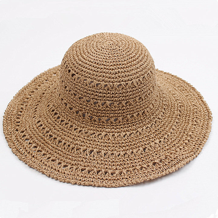 Lightly falling retro flat summer hat – Emma-F-The Livary