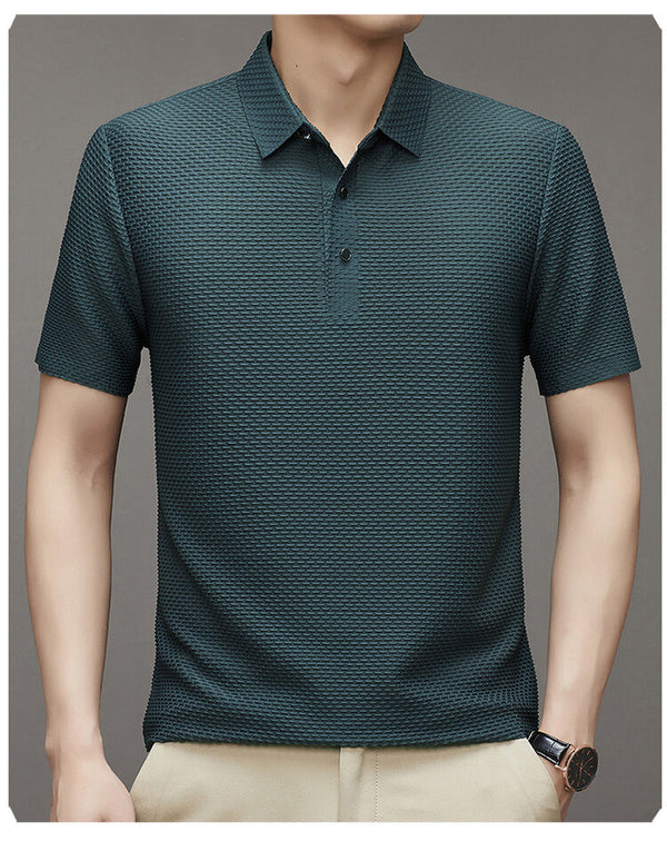 Trendy Men's Polo Shirt – Finn-Light green-M-The Livary